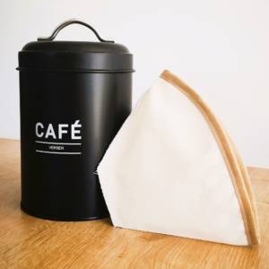 filtre café lavable durable fait main