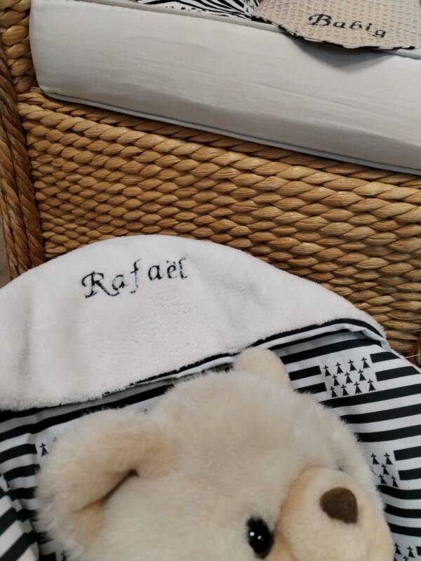 collection tissu breton couverture cosy 100% fait main Bretagne