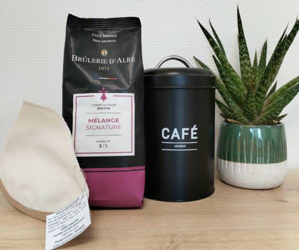 café filtre fait main zéro déchet