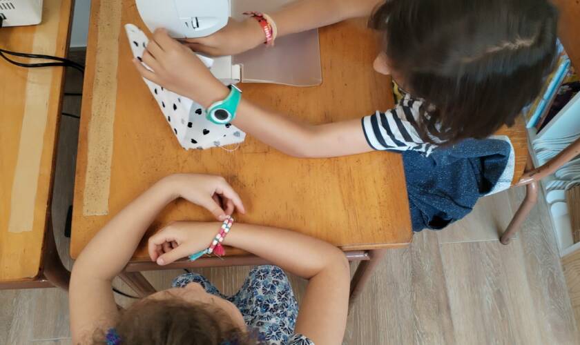 Les bienfaits de la couture auprès des enfants