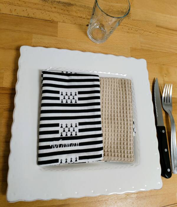 serviette de table personnalisée – Image 7