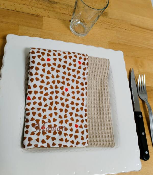 serviette de table personnalisée – Image 6