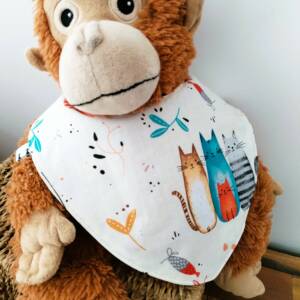 Bavoir Chaton 0-6 mois 🐈