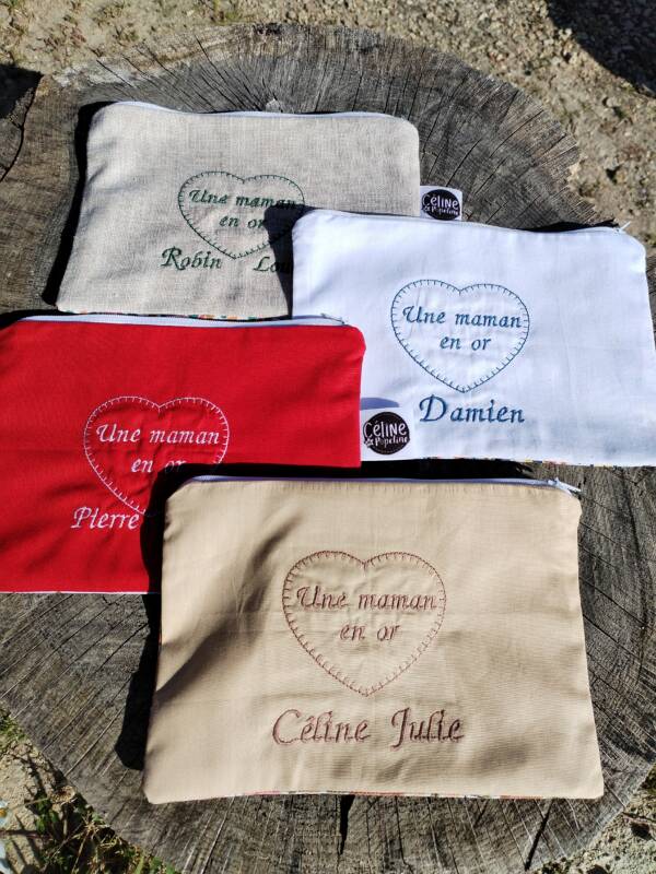 Trousse Une maman en or ❤️