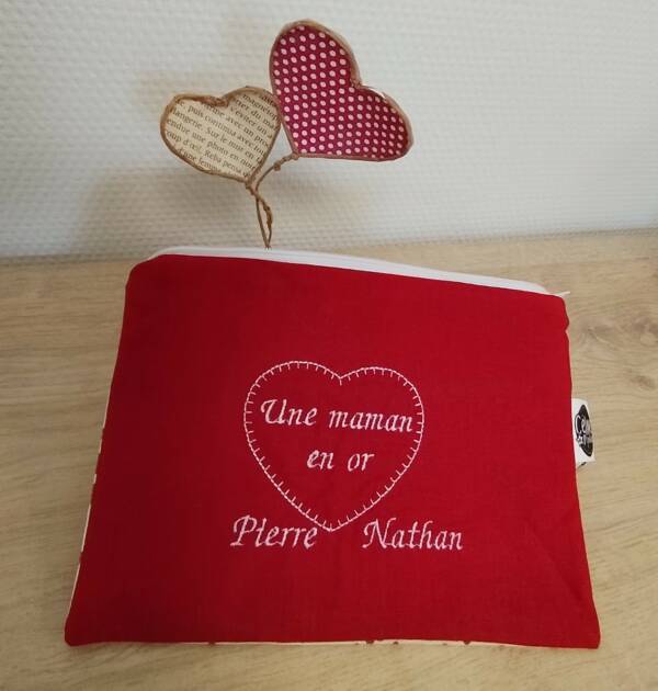 Trousse Une maman en or ❤️ – Image 3