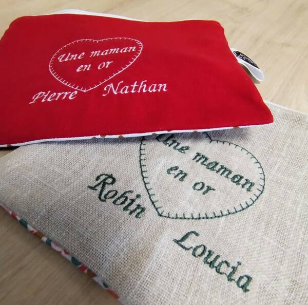 Trousse Une maman en or ❤️
