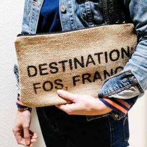 Pochette à main ☕♻️