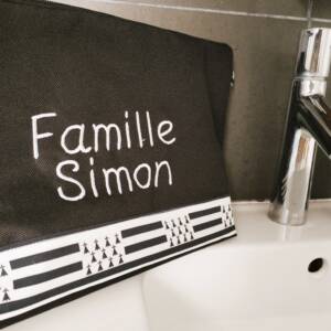 Trousse toilette XXL famille personnalisée